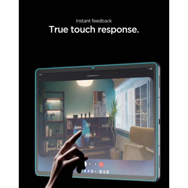 Захисне скло Spigen Glas.tR EZ Fit Pro для Samsung Galaxy Tab S12 Plus Clear (8800337250824)