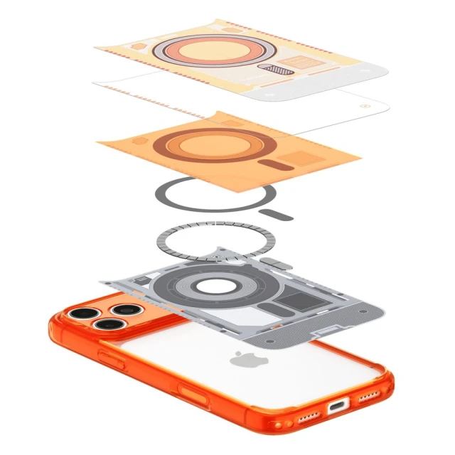 Чохол Spigen C1 Ultra Hybrid Mag для iPhone 18 Pro Max | 17 Pro Max Orange (ACS11984)