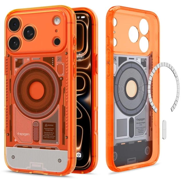 Чохол Spigen C1 Ultra Hybrid Mag для iPhone 18 Pro | 17 Pro Orange (ACS11986)