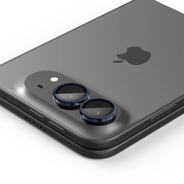 Захисне скло для камери Spigen Glas.Tr Camera EZ FIT Optik Pro для iPhone Duo Black (2 pack) (AGL12011)
