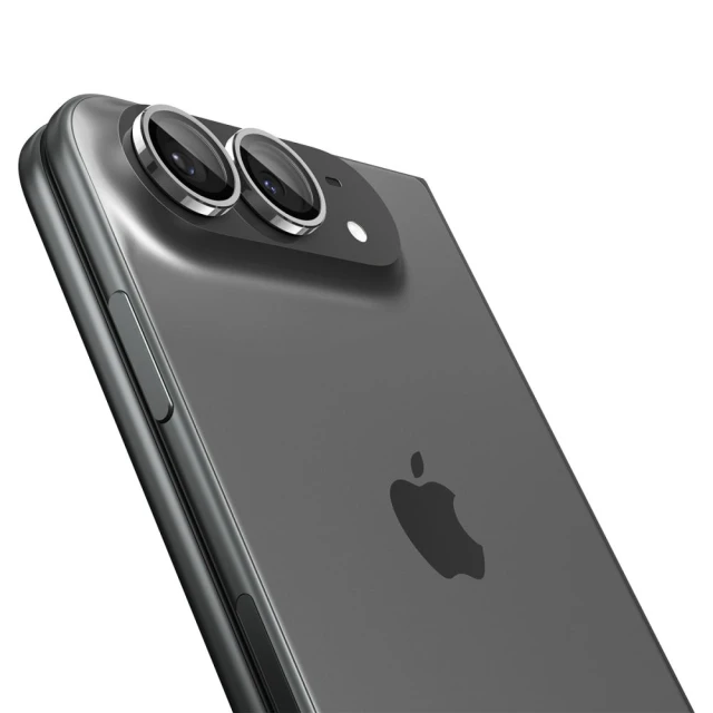 Защитное стекло для камеры Spigen Glas.Tr Camera EZ FIT Optik Pro для iPhone Fold White (2 pack) (AGL12012)