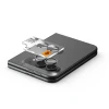 Защитное стекло для камеры Spigen Glas.Tr Camera EZ FIT Optik Pro для iPhone Fold White (2 pack) (AGL12012)