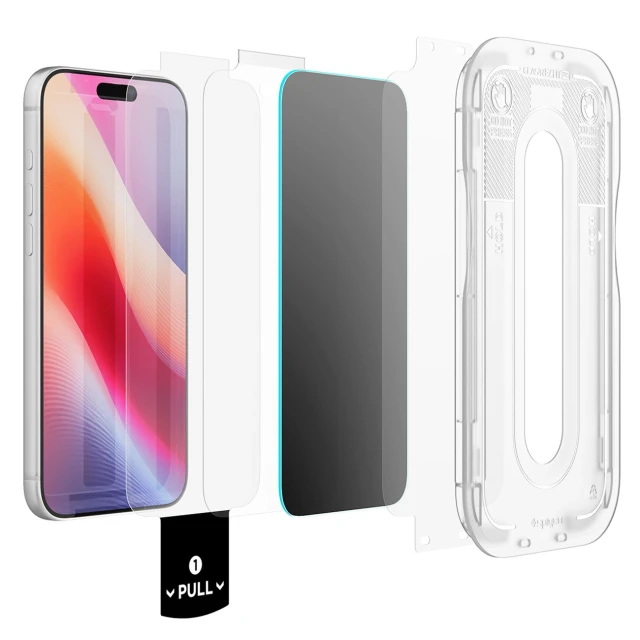 Захисне скло Spigen Glas.tR EZ Fit Pro HD AC для iPhone 18 Pro Clear (8800337251579)