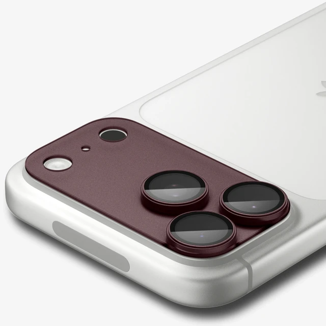 Захисне скло для камери Spigen Optik Pro XL GLAS.TR EZ FIT для iPhone 18 Pro Dark Cherry (8800337251654)