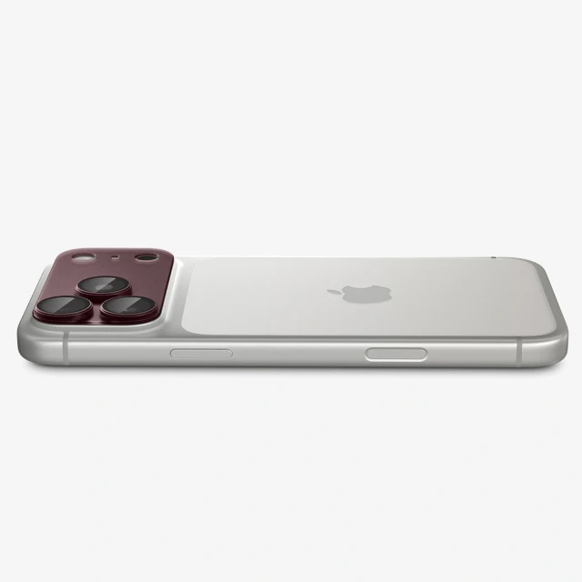Захисне скло для камери Spigen Optik Pro XL GLAS.TR EZ FIT для iPhone 18 Pro Dark Cherry (8800337251654)