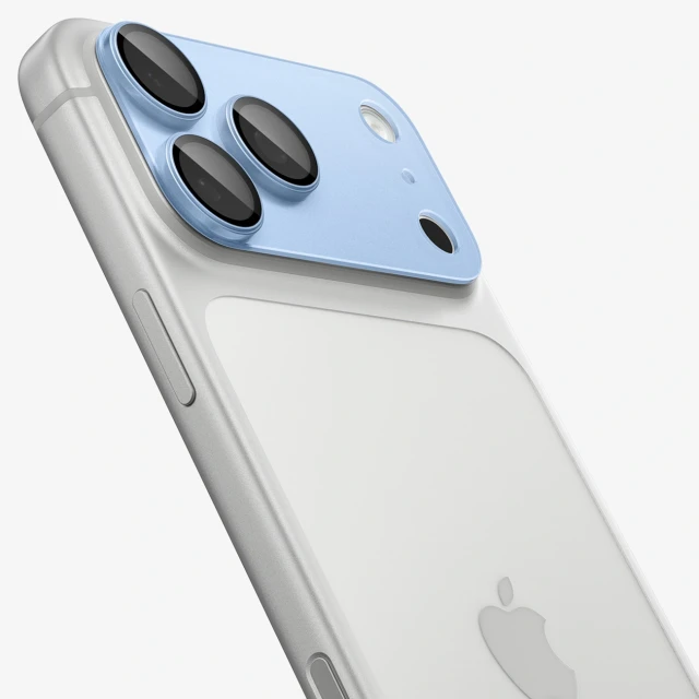 Захисне скло для камери Spigen Optik Pro XL GLAS.TR EZ FIT для iPhone 18 Pro Blue (8800337251661)