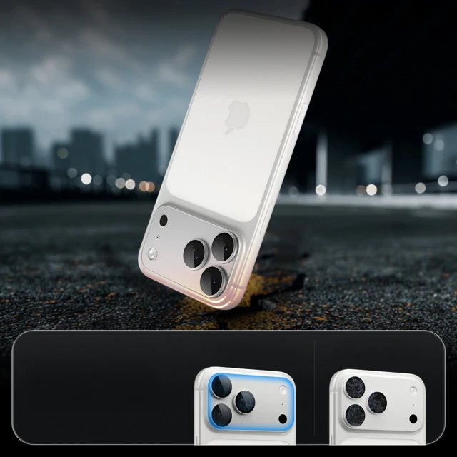 Захисне скло для камери Spigen Optik Pro XL GLAS.TR EZ FIT для iPhone 18 Pro Silver (8800337251678)