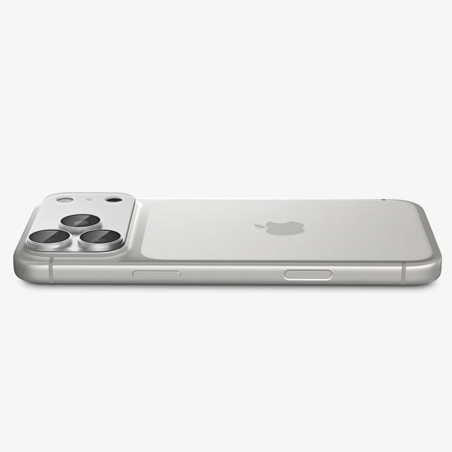 Захисне скло для камери Spigen Optik Pro XL GLAS.TR EZ FIT для iPhone 18 Pro Silver (8800337251678)