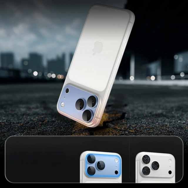 Захисне скло для камери Spigen Optik Pro XL GLAS.TR EZ FIT для iPhone 18 Pro Max Light Blue (8800337251708)