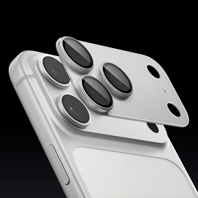 Захисне скло для камери Spigen Optik Pro XL GLAS.TR EZ FIT для iPhone 18 Pro Max Silver (8800337251715)