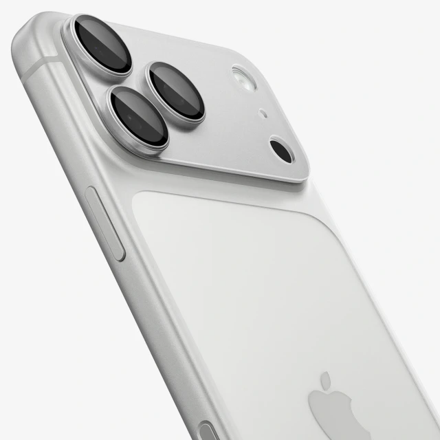 Захисне скло для камери Spigen Optik Pro XL GLAS.TR EZ FIT для iPhone 18 Pro Max Silver (8800337251715)