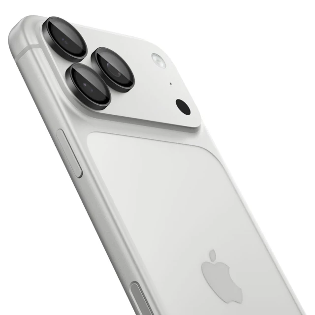 Захисне скло для камери Spigen Optik Pro Glas.TR EZ Fit (2 pack) для iPhone 18 Pro Max | 18 Pro Dark Grey (AGL12043)