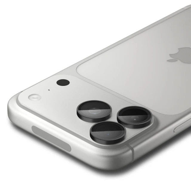 Захисне скло для камери Spigen Optik Pro Glas.TR EZ Fit (2 pack) для iPhone 18 Pro Max | 18 Pro Dark Grey (AGL12043)