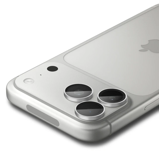 Захисне скло для камери Spigen Optik Pro GLAS.TR EZ FIT для iPhone 18 Pro Max | 18 Pro Silver (2 pack) (8800337251753)
