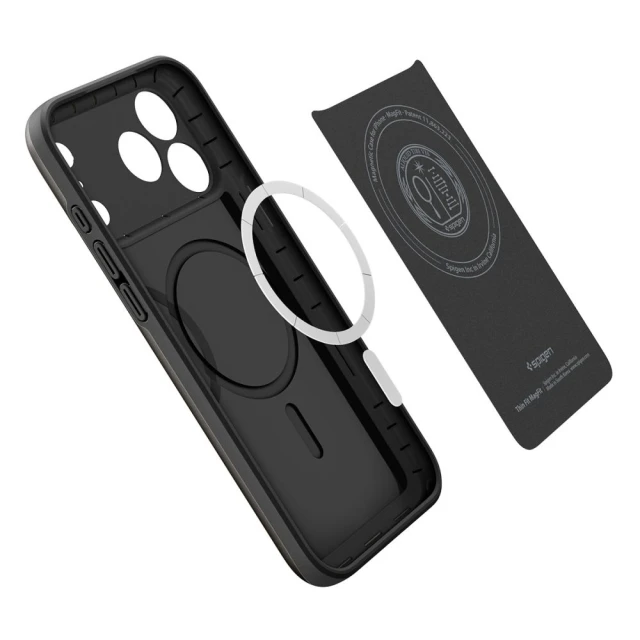 Чохол Spigen Thin Fit Mag для iPhone 18 Pro Max | 17 Pro Max Black (ACS12105)