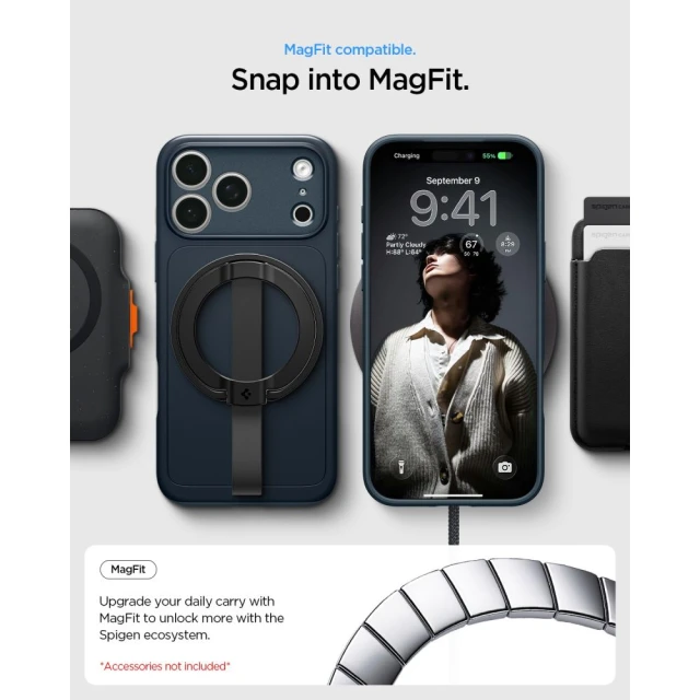 Чохол Spigen Thin Fit для iPhone 18 Pro Max | 17 Pro Max Grey (ACS12108)