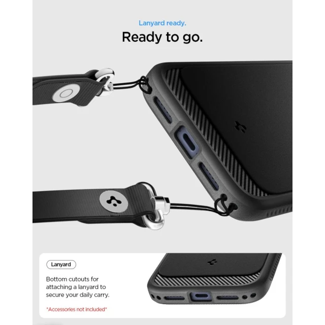 Чохол Spigen Rugged Armor Mag для iPhone 18 Pro Max | 17 Pro Max Black (ACS12109)