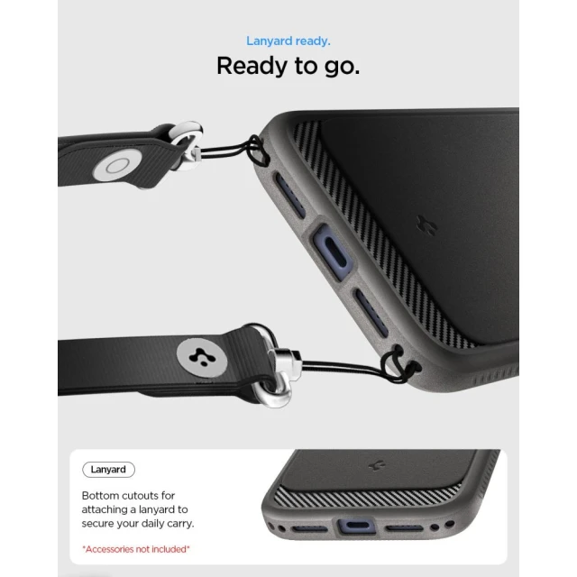 Чохол Spigen Rugged Armor Mag для iPhone 18 Pro Max | 17 Pro Max Grey (ACS12110)