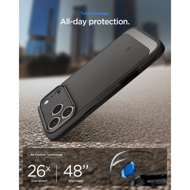 Чохол Spigen Rugged Armor Mag для iPhone 18 Pro Max | 17 Pro Max Grey (ACS12110)
