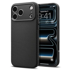 Чехол Spigen Liquid Air для iPhone 18 Pro Max | 17 Pro Max Black (ACS12111)