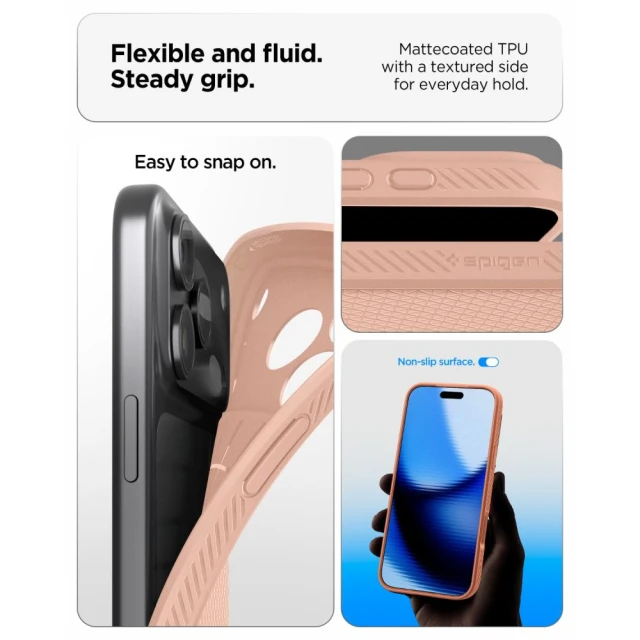 Чохол Spigen Liquid Air для iPhone 18 Pro Max | 17 Pro Max Pink (ACS12115)