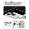 Чохол Spigen Ultra Hybrid для iPhone 18 Pro Max | 17 Pro Max Clear White with MagSafe (ACS12118)