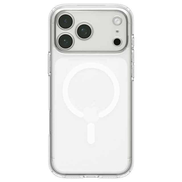 Чохол Spigen Ultra Hybrid для iPhone 18 Pro Max | 17 Pro Max Clear White with MagSafe (ACS12118)
