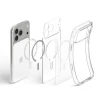Чохол Spigen Ultra Hybrid для iPhone 18 Pro Max | 17 Pro Max Clear White with MagSafe (ACS12118)