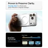 Чохол Spigen Ultra Hybrid для iPhone 18 Pro Max | 17 Pro Max Clear White with MagSafe (ACS12118)