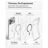 Чохол Spigen Ultra Hybrid для iPhone 18 Pro Max | 17 Pro Max Clear Graphite with MagSafe (ACS12119)