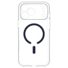 Чохол Spigen Ultra Hybrid для iPhone 18 Pro Max | 17 Pro Max Clear Deep Blue with MagSafe (ACS12121)