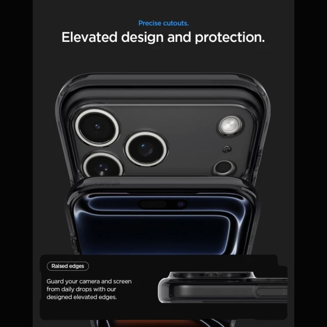 Чохол Spigen Ultra Hybrid Zero One для iPhone 18 Pro Max | 17 Pro Max Black (ACS12128)