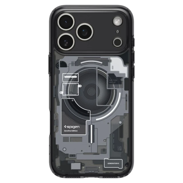 Чохол Spigen Ultra Hybrid Zero One для iPhone 18 Pro Max | 17 Pro Max Black (ACS12128)