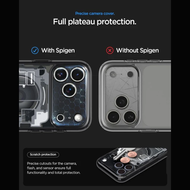 Чохол Spigen Ultra Hybrid Zero One для iPhone 18 Pro Max | 17 Pro Max Black (ACS12128)