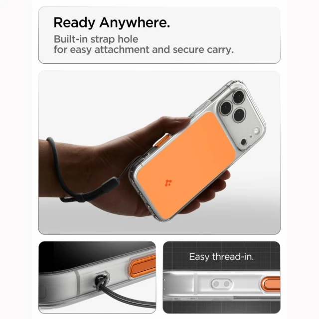 Чохол Spigen Ultra Hybrid T Mag для iPhone 18 Pro Max | 17 Pro Max Orange (ACS12133)
