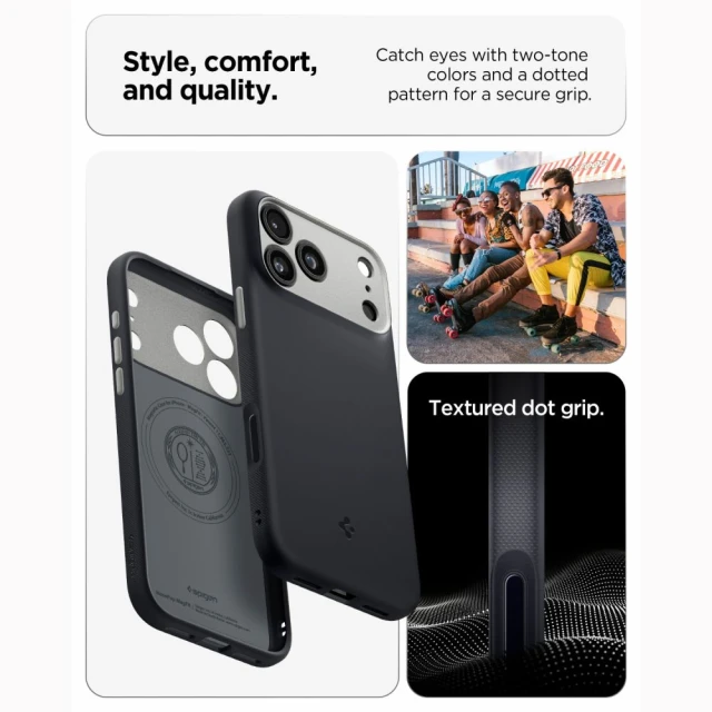 Чохол Spigen Nano Pop Mag для iPhone 18 Pro Max | 17 Pro Max Black (ACS12142)