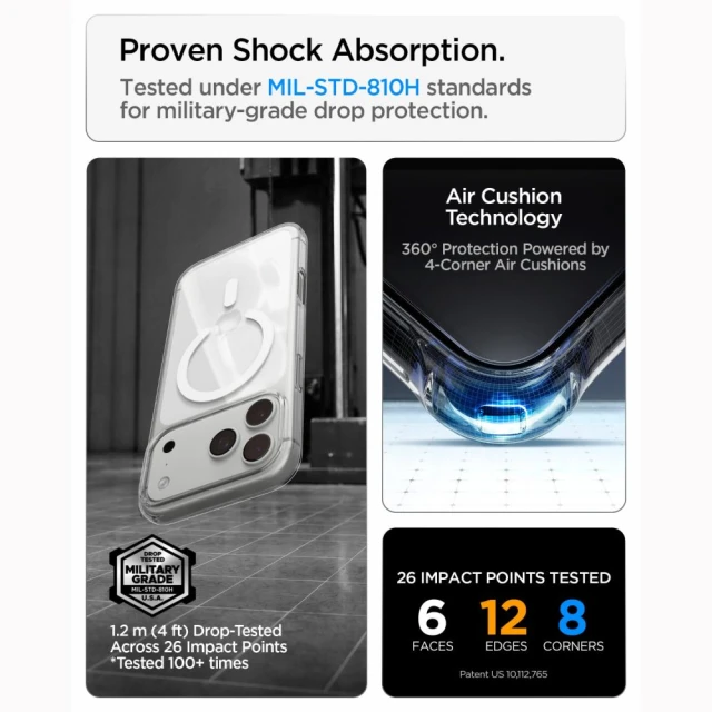 Чохол Spigen Liquid Crystal для iPhone 18 Pro Max | 17 Pro Max Clear (ACS12143)