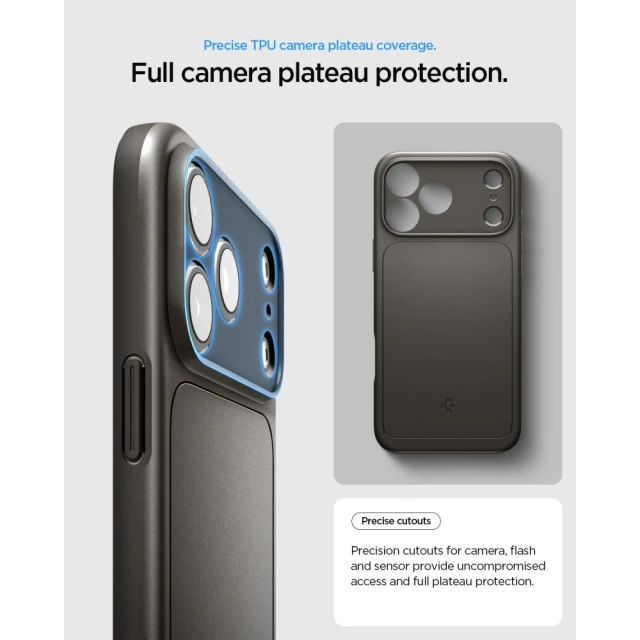 Чохол Spigen Thin Fit Mag для iPhone 18 Pro | 17 Pro Black (ACS12144)