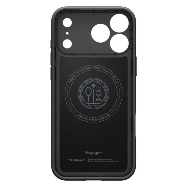 Чохол Spigen Thin Fit Mag для iPhone 18 Pro | 17 Pro Black (ACS12144)