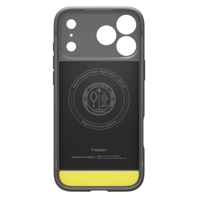 Чехол Spigen Rugged Armor Mag для iPhone 18 Pro | 17 Pro Grey (ACS12148)