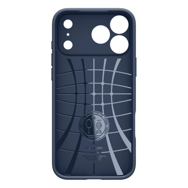 Чохол Spigen Liquid Air для iPhone 18 Pro | 17 Pro Navy (ACS12150)