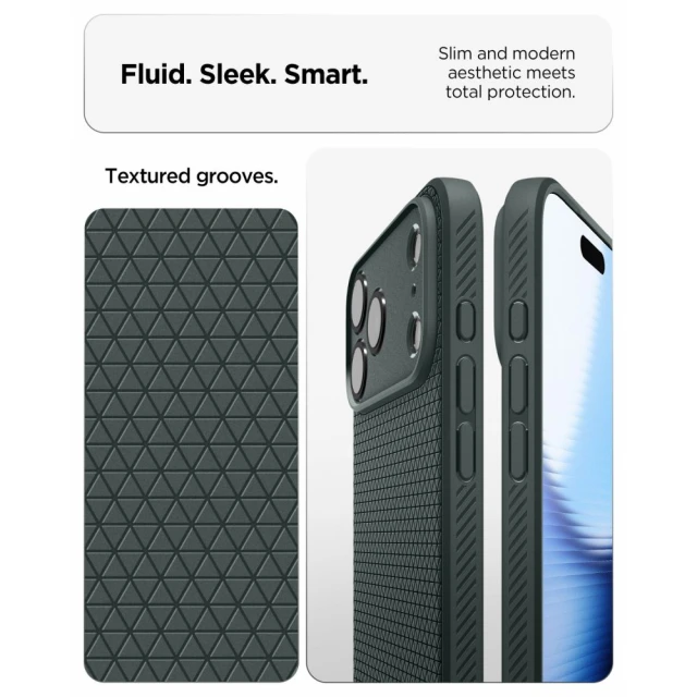 Чохол Spigen Liquid Air для iPhone 18 Pro | 17 Pro Green (ACS12151)