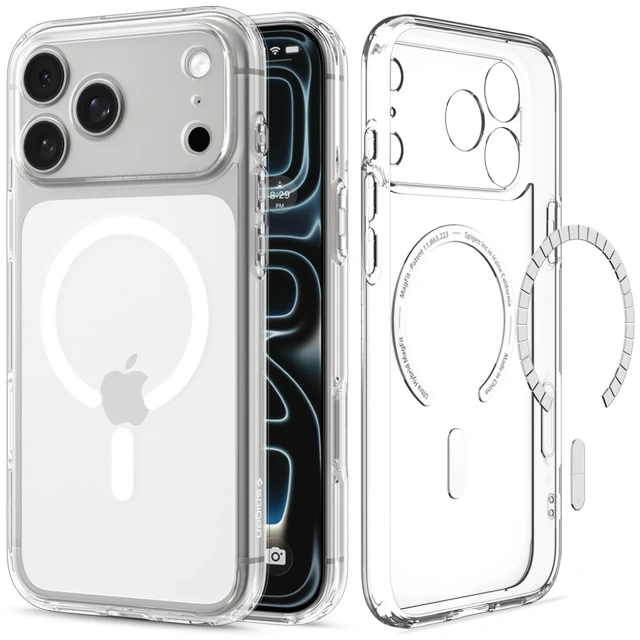 Чехол Spigen Ultra Hybrid для iPhone 18 Pro | 17 Pro White with MagSafe (8800337252811)