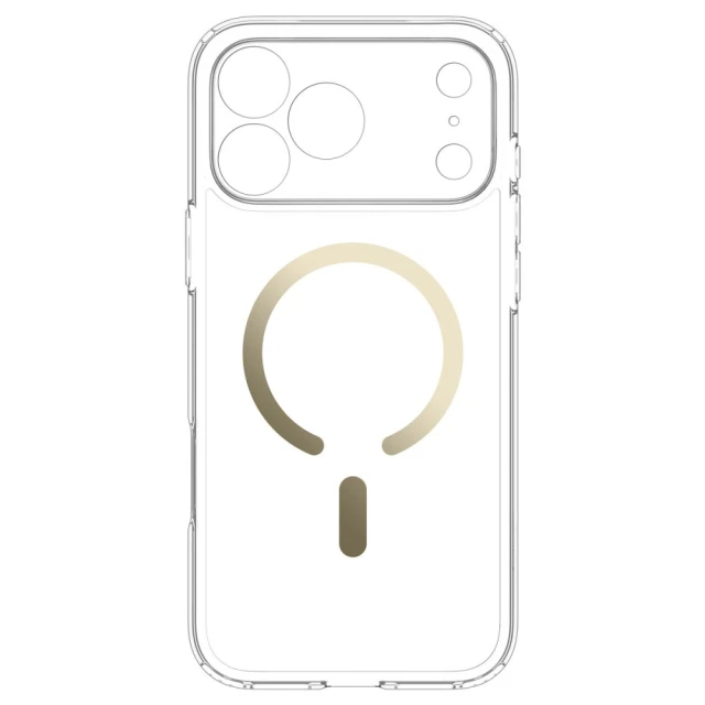 Чехол Spigen Ultra Hybrid для iPhone 18 Pro | 17 Pro Clear Gold (ACS12157)