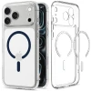 Чохол Spigen Ultra Hybrid MagSafe для iPhone 17 Pro Clear/Deep Blue (8800337252842)