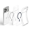 Чохол Spigen Ultra Hybrid MagSafe для iPhone 17 Pro Clear/Deep Blue (8800337252842)