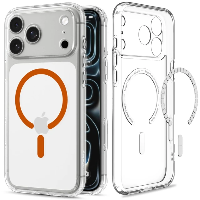 Чохол Spigen Ultra Hybrid для iPhone 18 Pro | 17 Pro Orange (ACS12159)