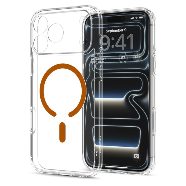 Чохол Spigen Ultra Hybrid для iPhone 18 Pro | 17 Pro Orange (ACS12159)