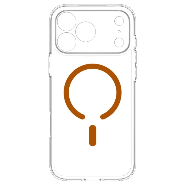 Чохол Spigen Ultra Hybrid для iPhone 18 Pro | 17 Pro Orange (ACS12159)