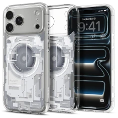 Чохол Spigen Ultra Hybrid для iPhone 18 Pro | 17 Pro Zero One White (ACS12163)